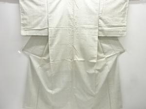 アンティーク　抽象模様織り出し手織り紬着物